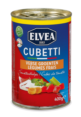Cubetti - Elvea Cubetti Verse Groenten 400 g
