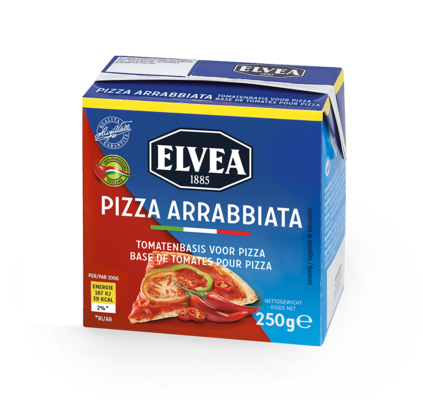 Sauces pour pizzas - Elvea Pizza Arrabbiata 250g