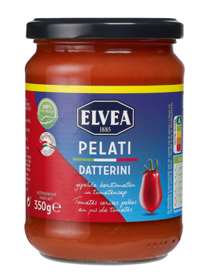 Pelati - Rode gepelde datterini tomaten 350g