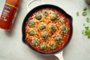 Gnudi gratinés à la ricotta, aux épinards et à l'Il Puro